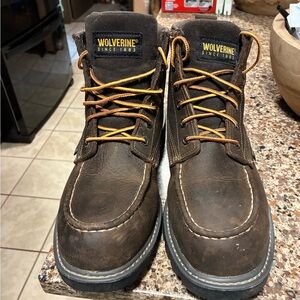 Wolverine Chocolate Leather Boots